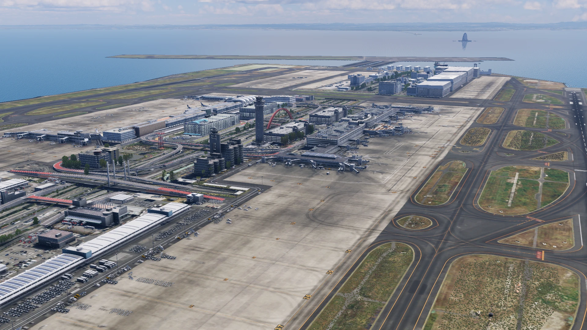 RJTT Tokyo Haneda Airport - X-Plane 12 - Orbx
