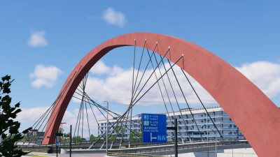 RJTT Tokyo Haneda Airport - X-Plane 12 screenshot