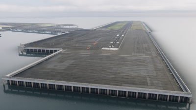 RJTT Tokyo Haneda Airport - X-Plane 12 screenshot