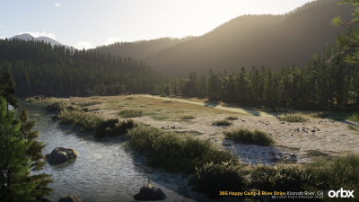 36S Happy Camp & River Strips Klamath River, CA - Microsoft Flight Simulator 2024 screenshot
