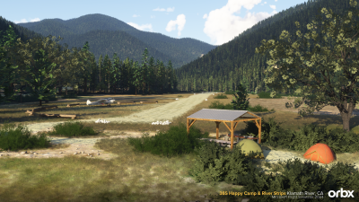 36S Happy Camp & River Strips Klamath River, CA - Microsoft Flight Simulator 2024 screenshot