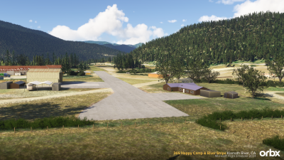 36S Happy Camp & River Strips Klamath River, CA - Microsoft Flight Simulator 2024 screenshot
