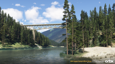 36S Happy Camp & River Strips Klamath River, CA - Microsoft Flight Simulator 2024 screenshot