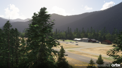 36S Happy Camp & River Strips Klamath River, CA - Microsoft Flight Simulator 2024 screenshot
