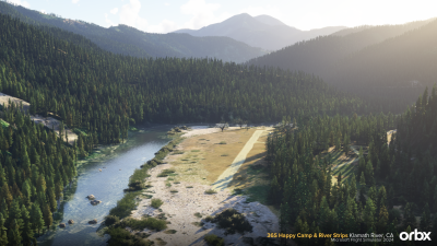 36S Happy Camp & River Strips Klamath River, CA - Microsoft Flight Simulator 2024 screenshot