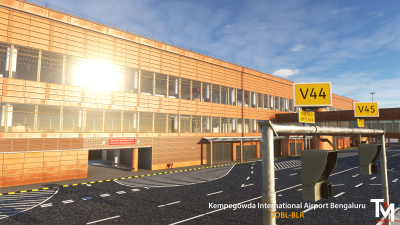VOBL Kempegowda International Airport - Microsoft Flight Simulator screenshot