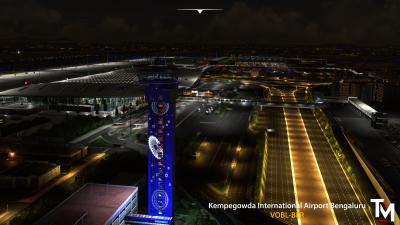 VOBL Kempegowda International Airport - Microsoft Flight Simulator screenshot