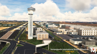 VOBL Kempegowda International Airport - Microsoft Flight Simulator screenshot