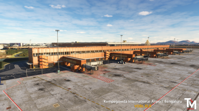 VOBL Kempegowda International Airport - Microsoft Flight Simulator screenshot