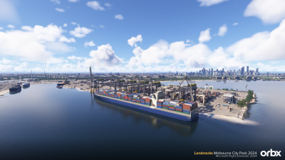 Landmarks Melbourne City Pack 2024 - Microsoft Flight Simulator 2024 screenshot
