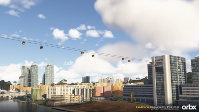 Landmarks Singapore City Pack 2024 - Microsoft Flight Simulator 2024 screenshot