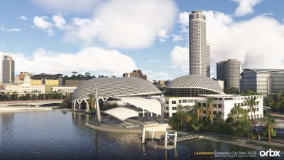 Landmarks Singapore City Pack 2024 - Microsoft Flight Simulator 2024 screenshot