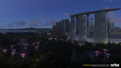 Landmarks Singapore City Pack 2024 - Microsoft Flight Simulator 2024 screenshot