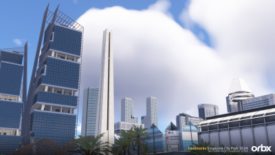 Landmarks Singapore City Pack 2024 - Microsoft Flight Simulator 2024 screenshot