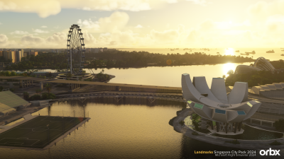 Landmarks Singapore City Pack 2024 - Microsoft Flight Simulator 2024 screenshot