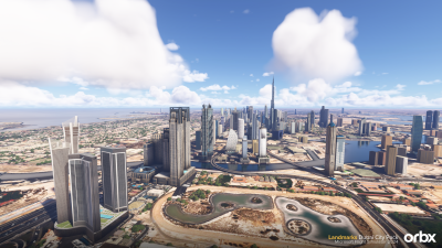Landmarks Dubai City Pack - Microsoft Flight Simulator 2024 screenshot