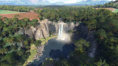 Cli4D Designs Waterfalls of Hawaii - Microsoft Flight Simulator 2024 screenshot