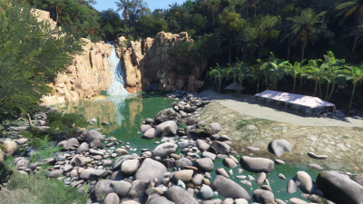 Cli4D Designs Waterfalls of Hawaii - Microsoft Flight Simulator 2024 screenshot