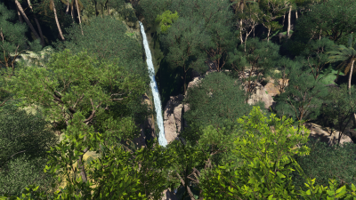 Cli4D Designs Waterfalls of Hawaii - Microsoft Flight Simulator 2024 screenshot