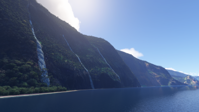 Cli4D Designs Waterfalls of Hawaii - Microsoft Flight Simulator 2024 screenshot