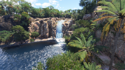 Cli4D Designs Waterfalls of Hawaii - Microsoft Flight Simulator 2024 screenshot