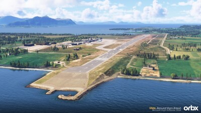ENAL Alesund Vigra Airport - Microsoft Flight Simulator 2024 screenshot