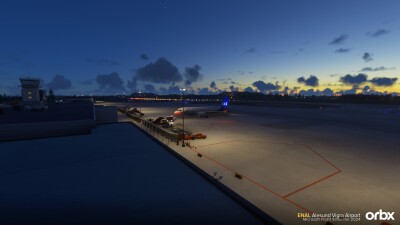 ENAL Alesund Vigra Airport - Microsoft Flight Simulator 2024 screenshot