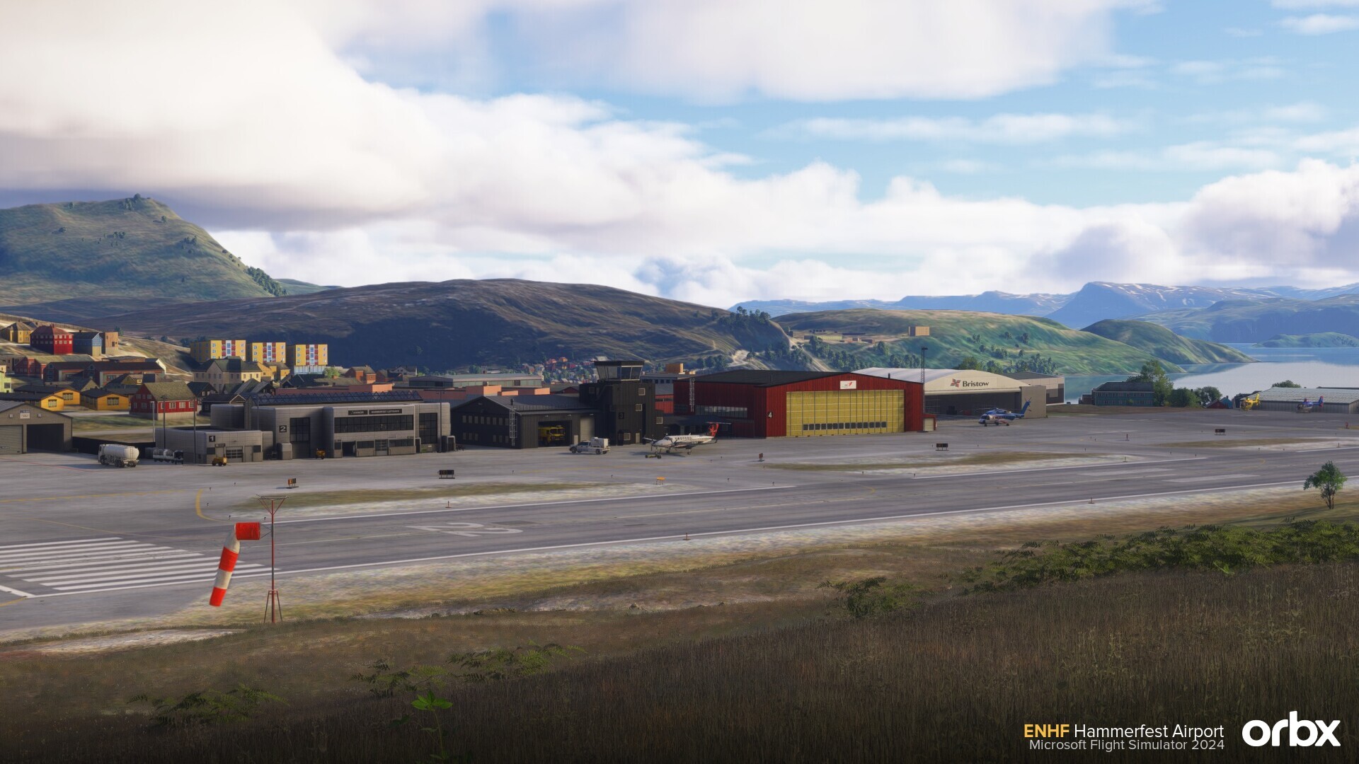 ENHF Hammerfest Airport - Microsoft Flight Simulator 2024 - Orbx