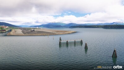 ENML Molde Airport - Microsoft Flight Simulator 2024 screenshot