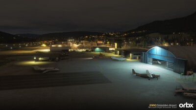 ENNO Notodden Airport - Microsoft Flight Simulator 2024 screenshot