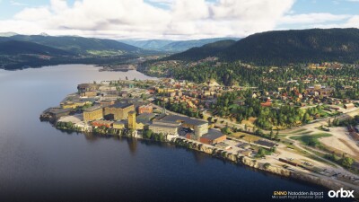 ENNO Notodden Airport - Microsoft Flight Simulator 2024 screenshot