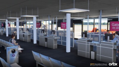 ENTO Sandefjord Airport - Microsoft Flight Simulator 2024 screenshot