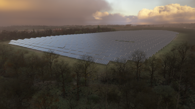 Burning Blue Design United Kingdom & Ireland Solar Farms - Microsoft Flight Simulator screenshot