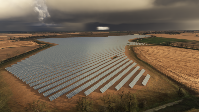 Burning Blue Design United Kingdom & Ireland Solar Farms - Microsoft Flight Simulator screenshot