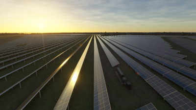Burning Blue Design United Kingdom & Ireland Solar Farms - Microsoft Flight Simulator 2024 screenshot