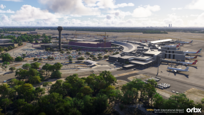 YPPH Perth International Airport - Microsoft Flight Simulator 2024 screenshot