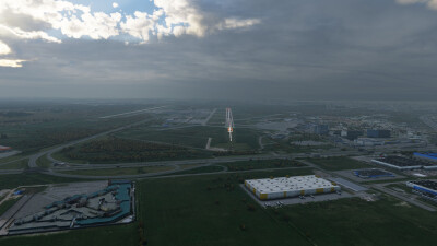 ULLI Saint-Petersburg Pulkovo Airport - X-Plane 12 screenshot