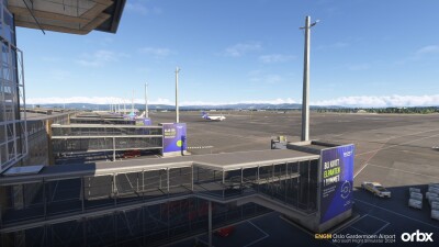 ENGM Oslo Gardermoen Airport - Microsoft Flight Simulator 2024 screenshot