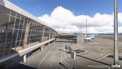ENGM Oslo Gardermoen Airport - Microsoft Flight Simulator 2024 screenshot