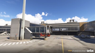 ENGM Oslo Gardermoen Airport - Microsoft Flight Simulator 2024 screenshot