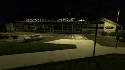 LFRK Caen Carpiquet Airport - Microsoft Flight Simulator screenshot