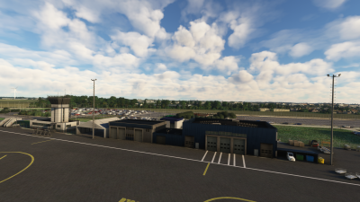 LFRK Caen Carpiquet Airport - Microsoft Flight Simulator screenshot