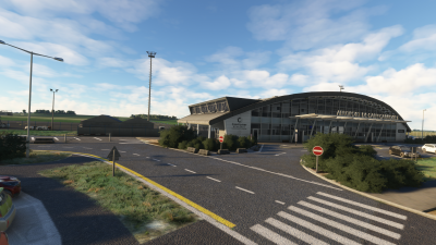 LFRK Caen Carpiquet Airport - Microsoft Flight Simulator screenshot