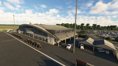 LFRK Caen Carpiquet Airport - Microsoft Flight Simulator screenshot