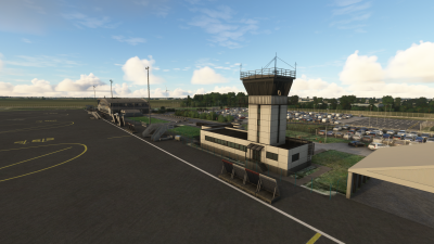 LFRK Caen Carpiquet Airport - Microsoft Flight Simulator screenshot