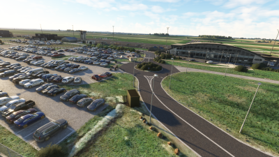 LFRK Caen Carpiquet Airport - Microsoft Flight Simulator screenshot