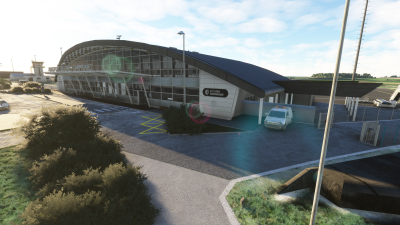 LFRK Caen Carpiquet Airport - Microsoft Flight Simulator screenshot