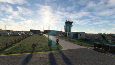 LFRK Caen Carpiquet Airport - Microsoft Flight Simulator screenshot