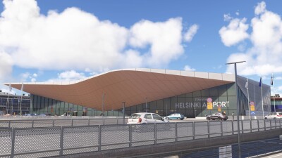 EFHK Helsinki-Vantaa Airport V2 - Microsoft Flight Simulator screenshot