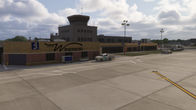 CYQG Windsor International Airport - Microsoft Flight Simulator 2024 screenshot